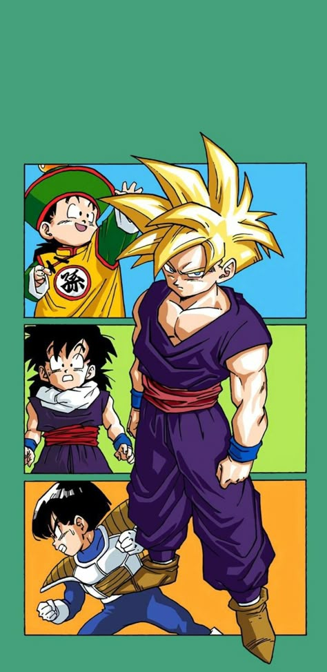 Teen Gohan, Last Game Manga, Dbz Wallpapers, Dragon Ball Z Iphone Wallpaper, Image Dbz, Z Wallpaper, Son Gohan, Dragon Ball Wallpaper Iphone, Dragon Ball Painting