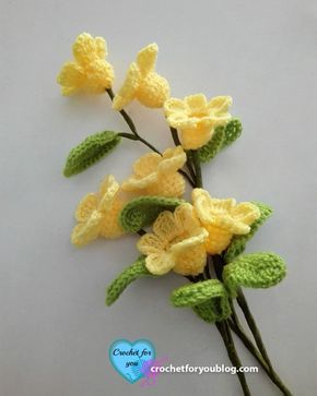 Crochet Puff Flower, Projek Menjahit, Crochet Flowers Free Pattern, Confection Au Crochet, Flower Boutique, Crochet Plant, All Free Crochet, Crochet Simple, Crochet Flower Tutorial