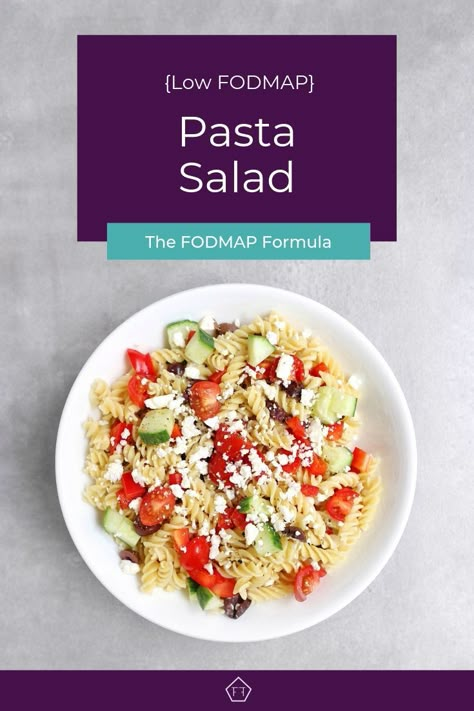 Low Fodmap Lunches For Work, Simple Make Ahead Lunches, Fodmap Recipes Vegetarian, Low Fodmap Sides Easy Recipes, Fodmap Pasta Recipes, Low Fodmap Pasta Salad, Low Fodmap Salads, Low Fodmap Lunch For Work, Ibs Lunch Ideas