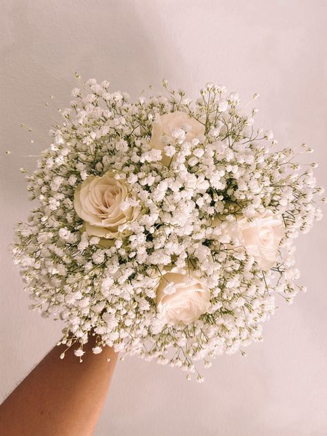 Baby’s breath and roses floral bouquet Flowers Bouquet Bridesmaid, Wedding Bouquet Roses White, Flowers Bouquet White, Bridesmaid Bouquet All White, Prom Flowers Bouquet White Dress, Rose Only Bouquet Wedding, Wedding Bouquets Bridesmaids White, Bouget Flower Wedding, Prom Flowers Bouquet White