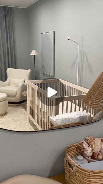 90K views · 4.5K likes | Sarah Wisted on Instagram: "baby boy’s nursery is finally together —— loving the unique shape of this “Solstice” boucle glider paired with the natural wood tones of the “Gelato 4-in-1” convertible crib. Both from @babyletto and at a really great price point for such classic designs.
 
links can be found under “shop my instagram” via the link in my bio or you can comment LINKS and I’ll DM them to you directly.
 
#babyletto #babylettoinspo #nursery #nurserydecor #nurserydesign #nurseryinspo #boynursery #babyboy #pregnancyannouncement #pregnantbelly #maternity #modernhome #modernminimalist #minimalism #aesthetichome #warmminimalism" Sarah Wisted, Babyletto Cribs, Babyletto Modo Crib Nursery, Babyletto Gelato Mini Crib, Babyletto Lolly Crib, Babyletto Washed Natural Crib, Convertible Crib, Wood Tones, Nursery Inspo