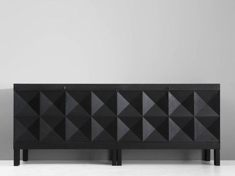 Black Sideboard, Large Sideboard, Leather Accent Chair, Modern Sideboard, Bar Cabinet, Sideboard Buffet, Wood Construction, Joss And Main, Upholstered Chairs