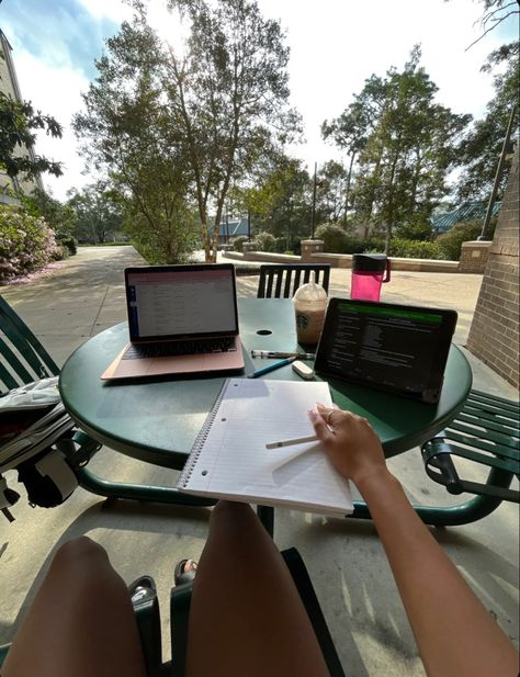 studying outdoors Park Study Aesthetic, Outdoor Studying Aesthetic, Reading Outdoors Aesthetic, Outdoor Journaling Aesthetic, Books Outdoors Aesthetic, Vision Board