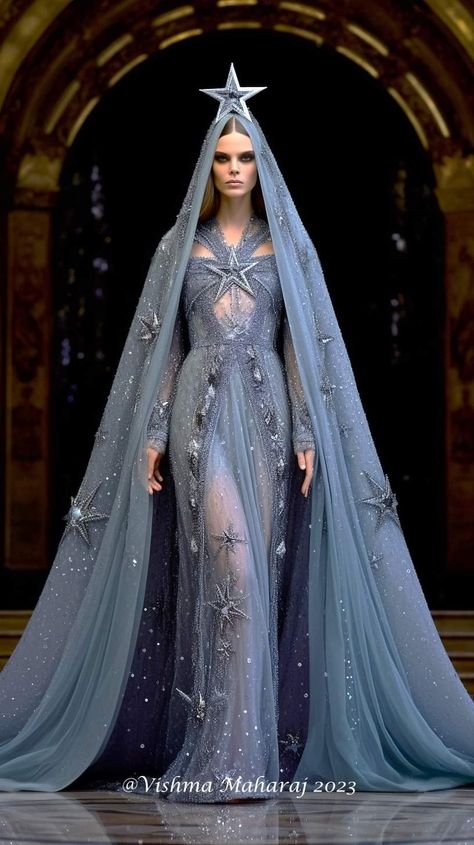 Celestial Dress, Goddess Outfit, Star Goddess, Magic Dress, Beautiful Long Dresses, Star Clothing, Fairytale Dress, Stunning Gowns, Dreamy Dress