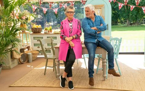 Why Prue Leith’s GBBO style is the fashion tonic we all need now Enby Style, Prue Leith, Showstopper Cakes, Grey Knitwear, The Great British Bake Off, Paul Hollywood, Lola Rose, British Bake Off, Great British Bake Off