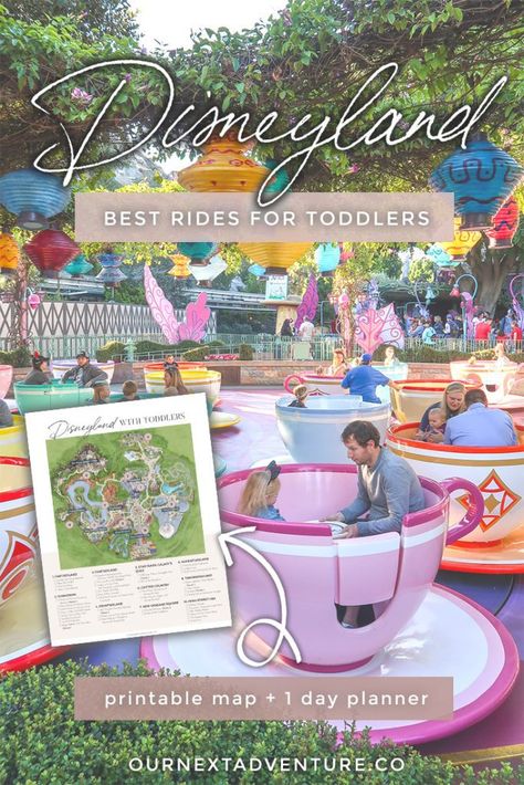 Disneyland For Toddlers, Disneyland Rides For Toddlers, Toddler Disneyland, Disneyland Toddler, Disneyland Games, Disneyland With A Toddler, Flying With Baby, Disney World Itinerary, Disneyland Vacation Planning