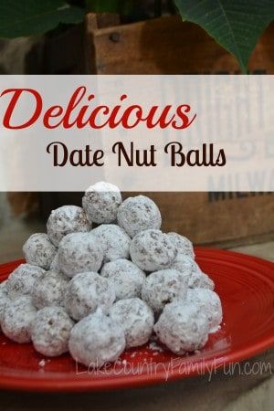 Delicious Date Nut Balls • Lake Country Family Fun Date Nut Balls Recipe, Date Nut Balls, Nut Balls Recipe, Nut Balls, Thanksgiving Favorites, Christmas Nuts, Date Balls, Date Cookies, Bosnian Recipes