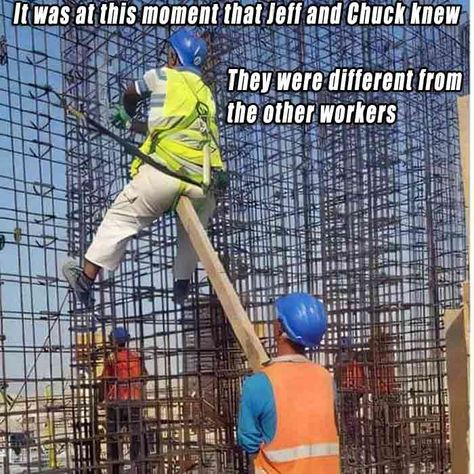 Construction Worker Clue-In Time ? 👷 👷 😲 Construction Memes Hilarious, Home Inspection, Construction Worker, Work Memes, Clue, This Moment, Alarm Clock, Funny Memes, Clock