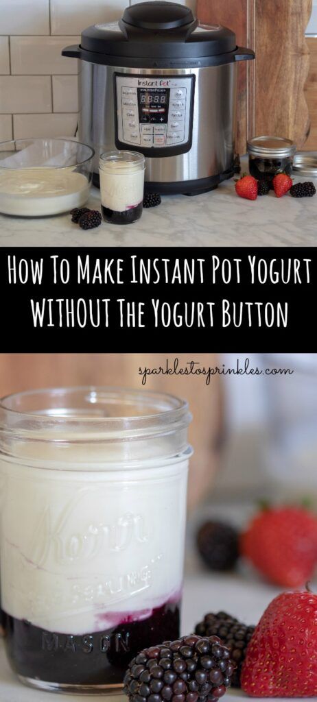 Instant Pot Yogurt Recipe, Homemade Yogurt Recipes, Diy Yogurt, Instant Pot Yogurt, Yogurt Toppings, Making Yogurt, Yogurt Breakfast, Homemade Yogurt, Instant Pot Dinner Recipes