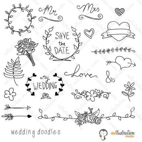 Wedding Doodle, Wedding Clipart, Wedding Items, Ceremony Clipart, Married Clipart, Hand drawn Clipart, Engagement DI0025526451 by CustomizedSVG, $3.43 USD Wedding Doodles, Doodle Wedding, Couples Doodles, Couple Clipart, Wedding Clip Art, Background Note, Wedding Clip, Drawing Clipart, Wedding Vases