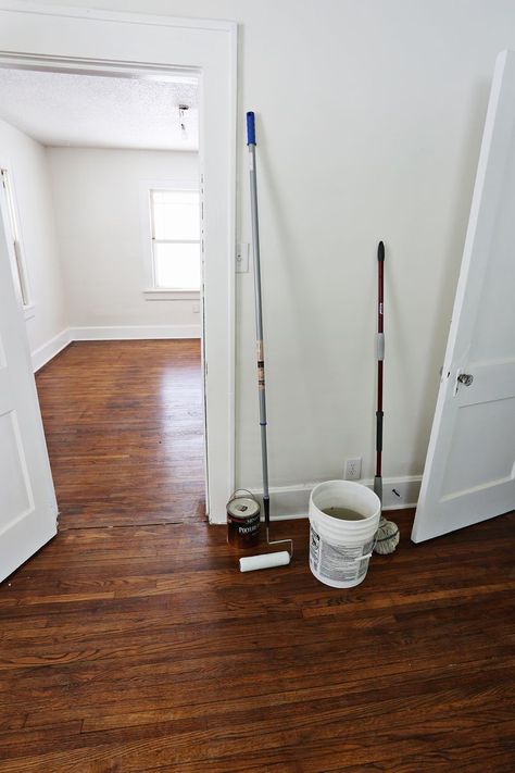 Old Hardwood Floors, Floor Stain Colors, Wood Floor Stain Colors, Old Wood Floors, Floor Refinishing, Hardwood Floor Colors, Hardwood Floors Dark, Floor Stain, Dark Hardwood