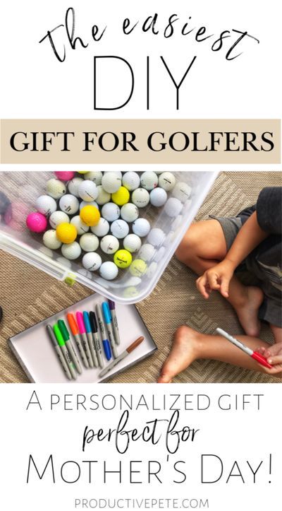 This easy DIY Golf Gift Ideas is perfect for kids to make for Mother's Day, Father's Day, birthday presents, or even as a thank you to their golf playing teachers or coaches. If you are looking for a personalized golf gift kids can make, this is it! #mothersday #fathersday #dad #gifts #golf #diy #diygift Golf Diy Gifts, Golf Gift Ideas, Diy Golf, Team Snacks, Golf Diy, Golf Mom, Golf Socks, Golf Gift, Personalized Golf