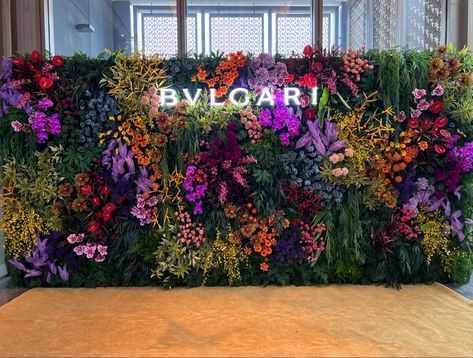 Corporate Event Design, Selfie Wall, Flower Walls, Wedding Backdrop Design, Flower Wall Backdrop, Havana Nights, Flower Installation, Green Backdrops, Backdrop Ideas