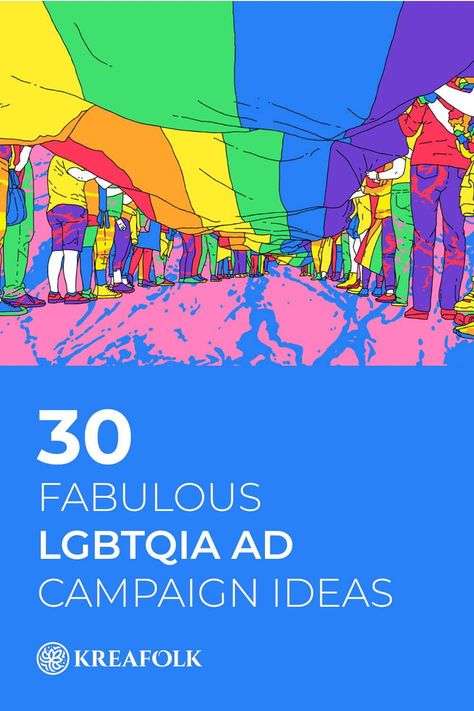 Never be afraid to show your own true colors and enjoy life! Here are some of the most fabulous LGBTQ ad campaigns to inspire your works and the community! Pride Ad Campaign, Pride Marketing Campaign, Pride Month Campaign, Pride Month Creative Ads, Pride Campaign Design, Pride Newsletter, Lgbtq Campaign, Pride Campaign, Lgbtq Design