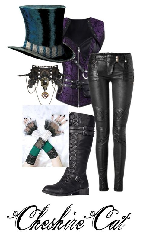 "Cheshire Cat Travel" by teodora-cucu ❤ liked on Polyvore featuring Ð¼Ð¾Ð´Ð°, Balmain, women's clothing, women, female, woman, misses и juniors Cheshire Cat Cosplay Steampunk, Cheshire Cat Outfit Aesthetic, Kitty Cheshire Outfits, Cheshire Cat Aesthetic Outfit, Cheshire Cat Costume Men, Cheshire Cat Costume Ideas, Cheshire Cat Clothes, Alice In Wonderland Cheshire Cat Costume, Cheshire Cat Inspired Outfits