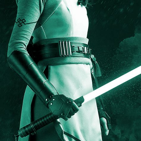 Red Lightsaber Aesthetic, Grey Jedi Aesthetic, Jedi Aesthetic Female, Jedi Exile, White Lightsaber, Jedi Aesthetic, Sith Pureblood, Star Wars Outfit, Female Jedi