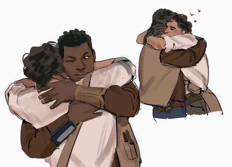 Finn X Poe Fan Art, Finn Star Wars, Finn Poe, John Boyega, Hot Dads, Poe Dameron, Space Battles, Star Wars Drawings, Star Wars Fan Art