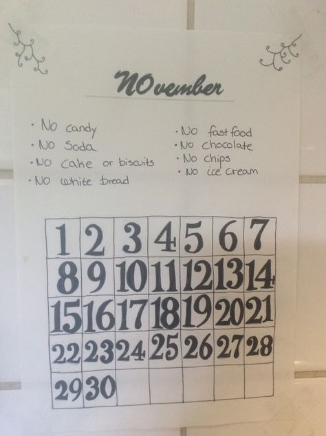 No sugar or unhealthy food for A month, so im ready for the Christmas month! 😍 November Food, Christmas Month, Month Challenge, Food Challenge, Unhealthy Food, Im Ready, White Bread, No Sugar, The Christmas