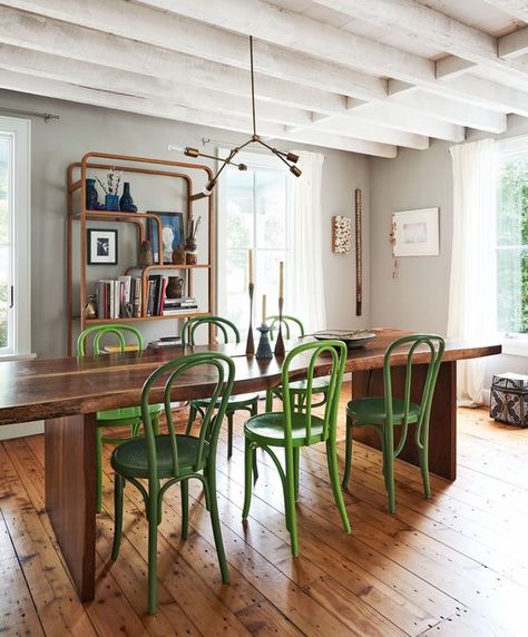 1800s House, Green Chairs, Rustic Light, Rustic Light Fixtures, Room Green, Living Room Red, Martha Stewart Living, Trendy Living Rooms, Ideas Living Room