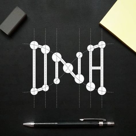 LogoDesign on Instagram: “Awesome design concept for DNA.⠀ .⠀ ⠀ You can check the letters (D, N and A) are designed in such a way that it forms the shape of DNA.⠀ ⠀…” Dna Logo, Social Media Advertising Design, Letter D, Logo Food, Advertising Design, Logo Design Inspiration, Concept Design, Manchester, Mosaic