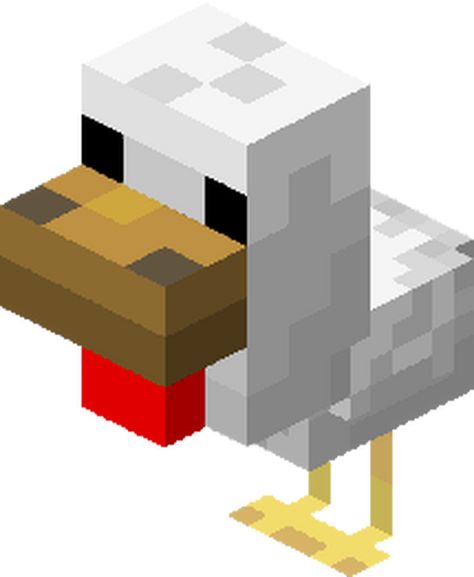 Chicken – Minecraft Wiki Chicken Minecraft, Minecraft Chicken, Cow Fish, Minecraft Baby, Iron Golem, Chicken Games, Minecraft Comics, Fire Chicken, Chicken Drawing