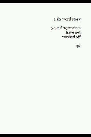 A six word story. Really like this one. Six Word Stories, Six Word Memoirs, March Pisces, Six Word Story, Six Words, Memoirs, Writing, Feelings, Quotes