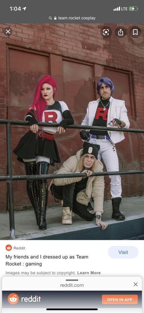 Jesse Team Rocket Cosplay, Team Rocket Black Outfit, Jesse And James Cosplay, Jesse And James Team Rocket, Jesse And James, Team Rocket Costume, Rocket Cosplay, Team Rocket Cosplay, Modern Rockabilly