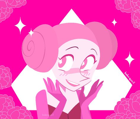 💖 Bubblegum pink ✨ Pink Pearl Steven Universe, Pearl Fanart, Steven Universe Peridot, Perla Steven Universe, Steven Universe Diamond, Pink Diamond Steven Universe, Steven Universe Wallpaper, Pearl Steven Universe, Pearl Steven