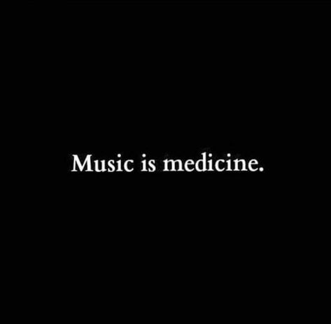 Music Is My Therapy Quotes, Kaiyah Core, Music Dark Aesthetic, Black Aesthetic Quotes, Music Pfp, Music Is Medicine, Music Is My Therapy, Alex Core, Damien Thorn