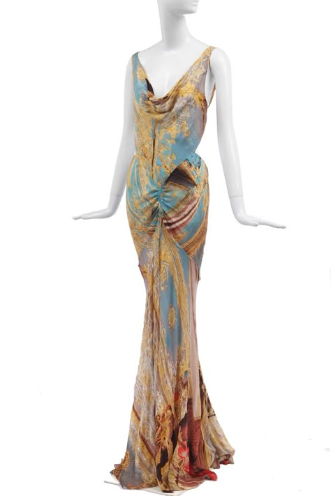 Roberto Cavalli Silk Dress, Vintage Cavalli Dress, Roberto Cavalli Dress Vintage, Roberto Cavalli Vintage Dress, Robert Cavalli Dress, Vintage Roberto Cavalli Dress, Robert Cavalli, Roberto Dress, Chic Closet