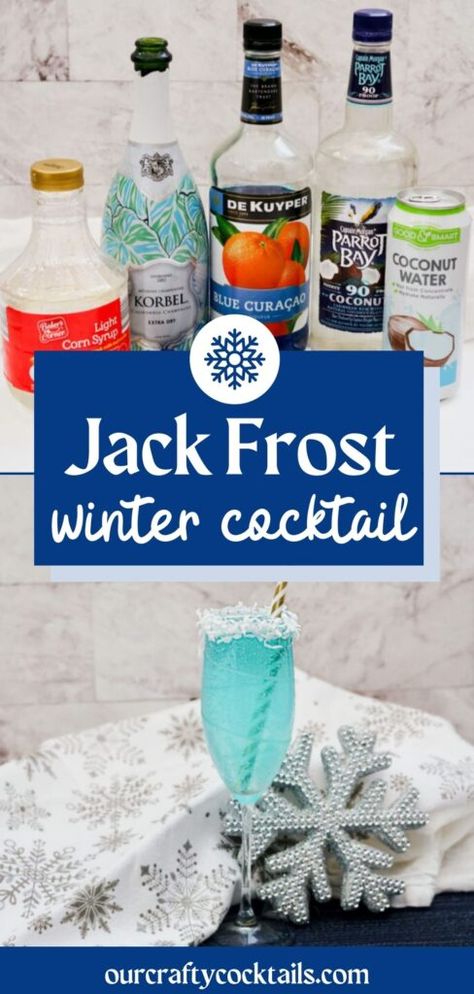 Frozen Cocktails, Festive Drinks, Winter Cocktails, Best Cocktail Recipes, Blue Curacao, Summer Barbecue, Coconut Rum, Fun Easy Recipes, Frozen Drinks