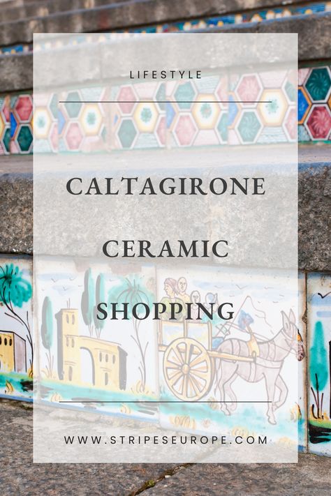 Sicily has its very own pottery town to rival Bolesławiec, Nove and Soufflenheim. Let’s explore Caltagirone! Outside Stairs, Moving To Italy, Military Kids, East Europe, Something To Remember, Military Life, Santa Letter, Pottery Making, Catania