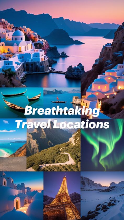 ✨ From turquoise waters to majestic mountains, these beautiful places to travel are a must-see! 🏞️💙 #TravelBlogger #LuxuryLife #WanderlustApproved Travel Locations, Travel