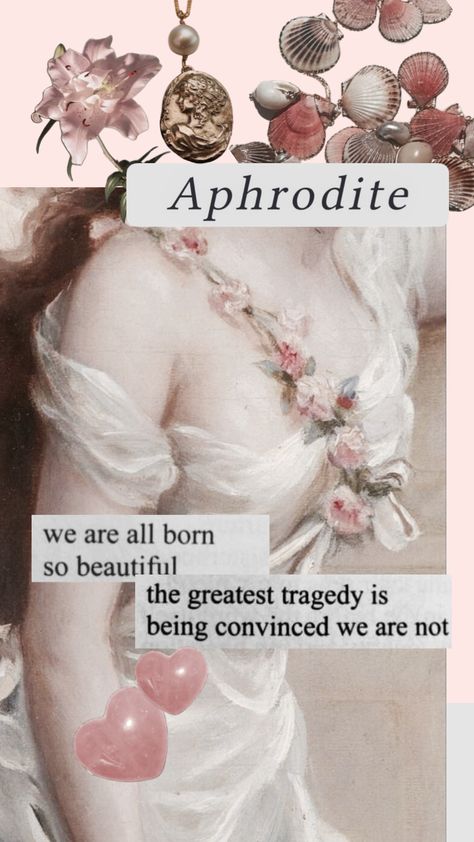 Aphrodite Goddess Of Love And Beauty, Aphrodite Inspired Names, Aphrodite Phone Wallpaper, Princess Energy Aesthetic, Aphrodite Lockscreen, Aphrodite Clothes, Amphrite Goddess, Modern Aphrodite Aesthetic, Aprodithe Goddess