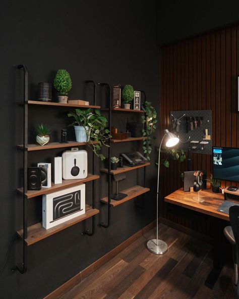 Natural Harmony: Jungle Wood Desk Setup🔥 📸: @m_alshibany Step into the world of sleek and modern desk setups with our latest feature! Explore the productivity-enhancing designs of our community. 💻 @modtecups Disclaimer: We don’t own this content. The original owner(s) of this content is mentioned above. ___________ #moderndesk #minimalistworkspace #aestheticdesign #sleekoffice #aestheticsetup #DIYprojects #homedecor #minimalism #deskgoals #desksetup #productivespaces #minimalsetup #deskin... Wood Desk Setup, Sleek Office, Modern Home Offices, Cozy Desk, Desk Setups, Home Studio Setup, Apartment Makeover, Desk Inspiration, Office Inspo