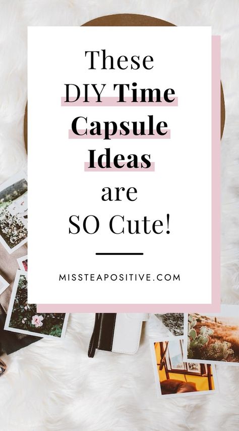 How to create a time capsule? As much as you like making memories with loved ones, it is important to preserve them. So, here are 10 aesthetic time capsule ideas for adults. This list includes cute DIY ideas for the art and crafts lover, seasonal ideas like birthday and weddings, tangible ideas to put in a box and how to make a family time capsule to preserve memories and family keepsakes for years to come. What To Put In Time Capsule, Diy Time Capsule First Birthday, Capsule Letter Messages Ideas, Time Capsule Ideas For Couples, Couples Time Capsule Ideas, Time Capsule Birthday Ideas, Family Time Capsule Ideas, Diy Time Capsule Container, Time Capsule Ideas For Friends