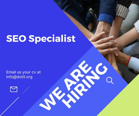 Join our team as an SEO Specialist! If you love making websites shine on Google and have 3+ years in SEO, check this out. Details at https://dotit.org/jobs/seo-specialist/ 🌟 #hiring #SEOJobs #Digitalmarketing Communications Jobs, Seo Google, Portfolio Website Design, Web Analytics, Website Optimization, Google Seo, Seo Specialist, On Page Seo, Join Our Team