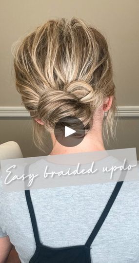 Short Hair Updo Easy Casual, Medium Length Hair Updos Easy, Casual Updos For Medium Hair, Straight Hair Updo, Short Hair Updo Easy, Fine Hair Updo, Short Hair Updo Tutorial, Updo Hairstyles Tutorials, Easy Updos For Medium Hair