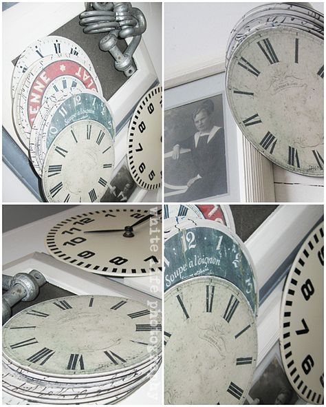 use old CDs to make Small clocks, by adding a battery operated clock to the backsid Cd Recycle, Clock Faces, Old Cds, Cd Crafts, Diy Coasters, Wonderland Party, Crafty Craft, Mod Podge, Clock Face