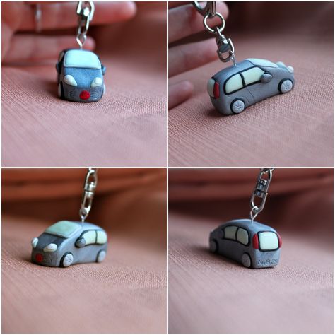 Fiat Grande Punto - Polymer clay key chain { www.nicomade.ro } Keychain For Bike, Clay Car, Beautiful Profile, Clay Keychain, Beautiful Profile Pictures, Sun Shine, Animal Sketches, Car Keychain, Polymer Clay Crafts