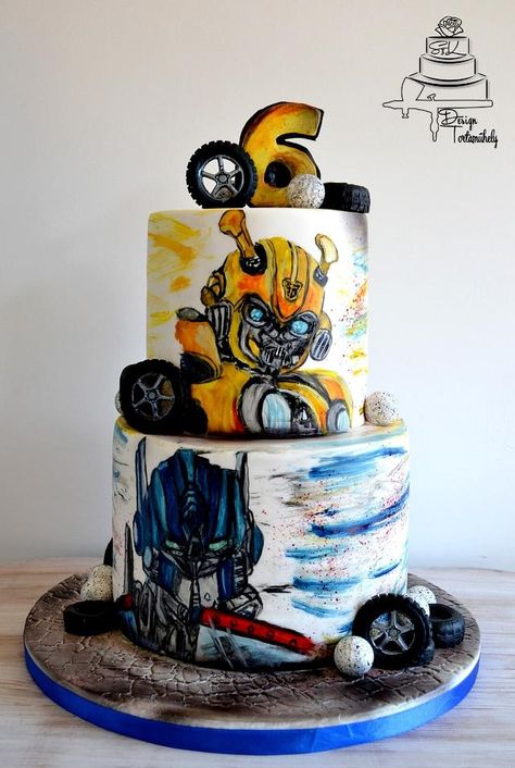 Transformers Cake Ideas, Transformers Cake Optimus Prime, Transformer Birthday Cake, Optimus Prime Cake, Transformers Birthday Cake, Transformers Cake, Transformers Birthday Parties, Transformers Birthday, Transformer Party