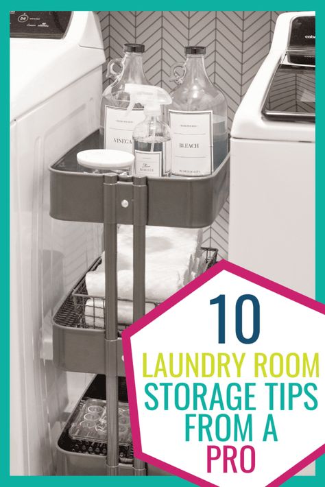 Laundry Soap Organization Storage, Laundry Detergent Storage Ideas, Laundry Detergent Storage, Organizing Hacks Dollar Stores, Detergent Storage, Organization Hacks Diy, Kitchen Cabinet Organization Ideas, Basement Laundry, Dollar Store Organizing