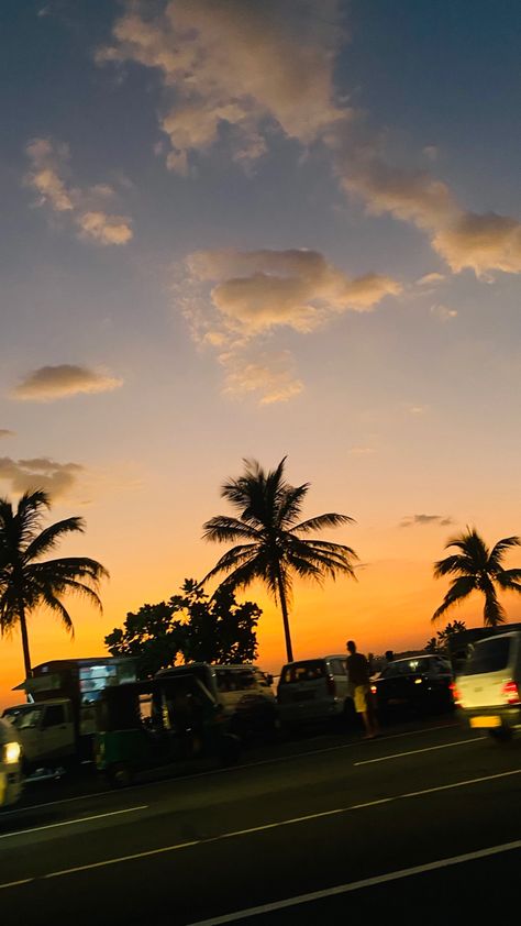 #colombo #srilanka #evening #sky #sunset Sri Lanka Travel, Sky Sunset, Just Pretend, Evening Sky, Photo Art Gallery, Bunny Plush, Island Girl, Food Snapchat, Night Skies