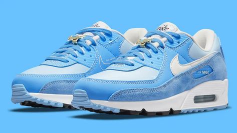 MMSCENE GUIDE: Best Nike Air Max Sneakers For Women In 2022 Nike Air Max 90 Se, 90 Shoes, Cheap Nike Air Max, Adidas Eqt, Nike Blazers Mid, Shoes Sale, Air Max Women, Cheap Nikes, University Blue