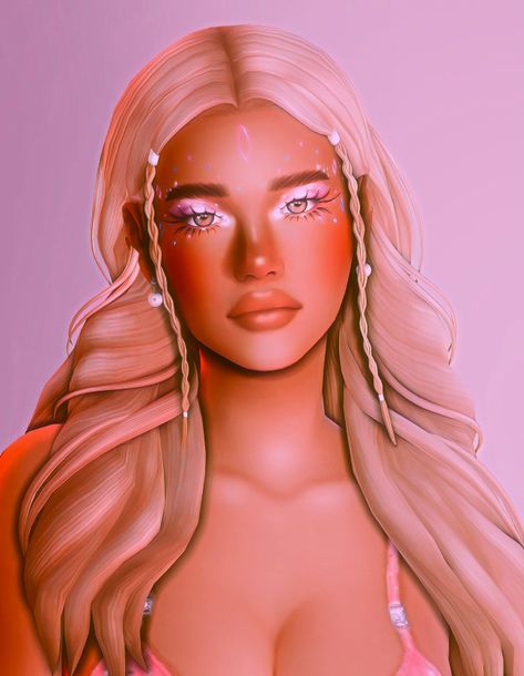 chewybutterfly is creating Sims 4 content | Patreon Euphoria Makeup, The Sims 4 Skin, Makeup Cc, Pelo Sims, Sims 4 Cc Makeup, Sims 4 Characters, Sims 4 Mm, Sims 4 Cc Packs, Sims Hair