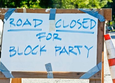 How to Organize an Epic Block Party That Will Have Everyone Dancing in the Street - Bob Vila Block Party Theme Ideas, Summer Block Party Ideas, Fall Block Party Ideas, Block Party Aesthetic, Neighborhood Block Party Ideas, Block Party Sign, Block Party Ideas, Street Party Ideas, Hosting Decor