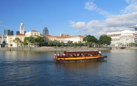 Singapore River Cruise Singapore Attractions, Singapore Trip, Fullerton Hotel, Singapore Skyline, Singapore River, Singapore Photos, Paradise City, Photo Shoot Location, Singapore Travel