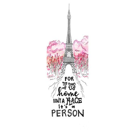 Stephanie Perkins - Anna and the French Kiss Eiffel Tower, Paris, quotes… Quotes Reading, Paris Quotes, Drawing Calligraphy, Anna And The French Kiss, Stephanie Perkins, Typography Drawing, Custom Bookmarks, Type Illustration, Typography Lettering