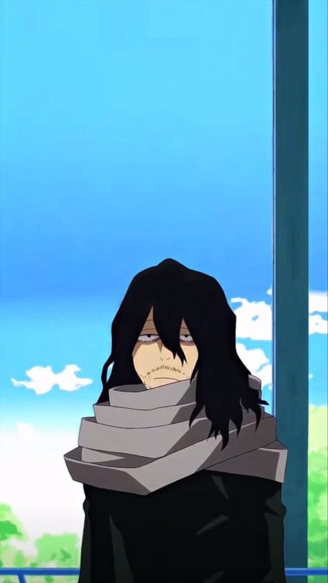 Eraser Head Wallpaper, Shouta Aizawa Wallpaper, Aizawa Wallpaper, Head Aesthetic, Mha Wallpaper, Eraser Head, My Hero Academia Eraserhead, Shota Aizawa, Shouta Aizawa