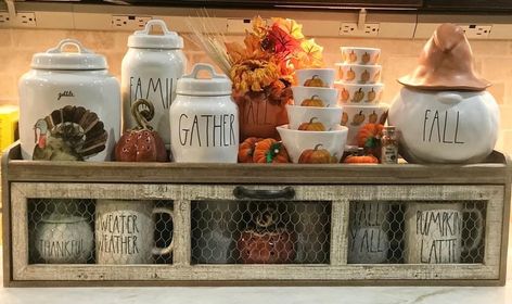 Rae Dunn Thanksgiving, Fall Gathering, Decorative Jars, Thanksgiving, Home Decor, Home Décor